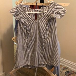 Pinstripe blouse